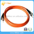 ST-ST Duplex 10G OM3 Cable de conexión de fibra óptica